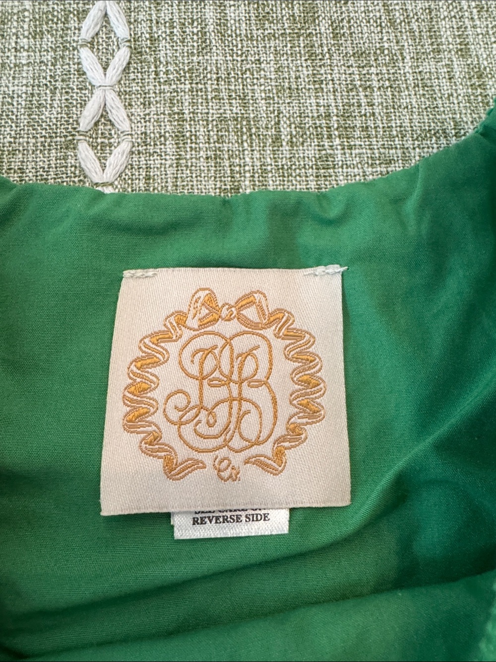 The Beaufort Bonnet Company Emerald Green Corduroy Pinafore Dress - Picture 2 of 5